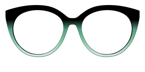 The Black to Spearmint Gradient