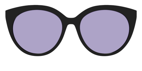 The Black With Celestial Purple Lens