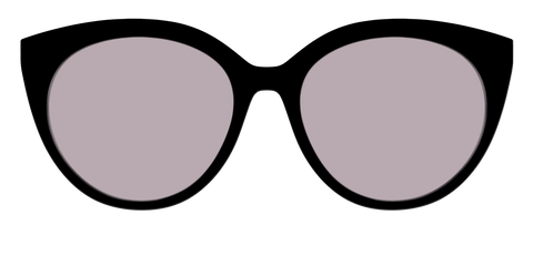 The Black with Gray Gaming Lens