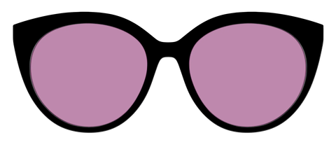 The Black with Pink Racquet Sport Lens