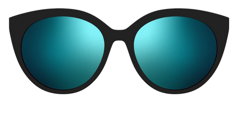 The Polarized Blue Reflective Sun Top