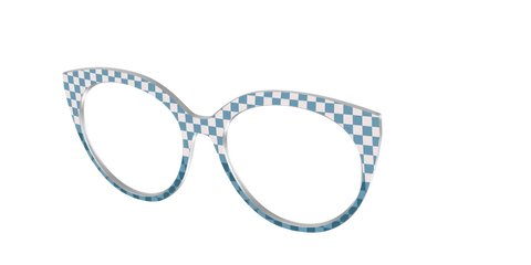 The Cerulean Check Split