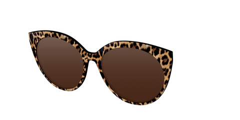 The Polarized Cheetah Spots Sun Top
