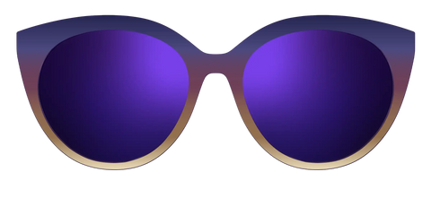 The Polarized Dusk to Dawn Gradient Sun Top