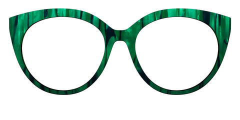 The Emerald Moire Stripes