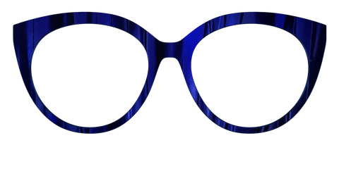 The Indigo Moire Stripes