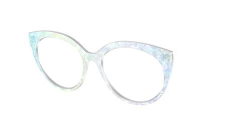 The Iridescent Pearl Marble Crystal