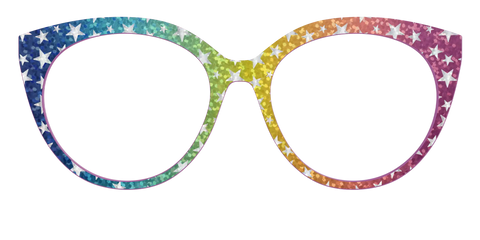 The Iridescent Rainbow Stars