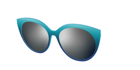 The Polarized Ocean Blue Sun Top