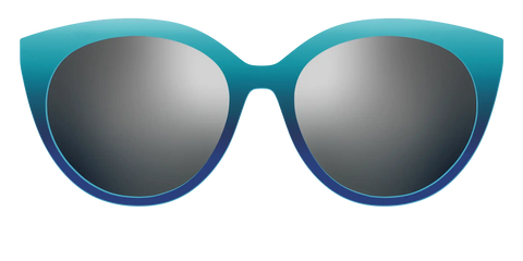 The Polarized Ocean Blue Sun Top