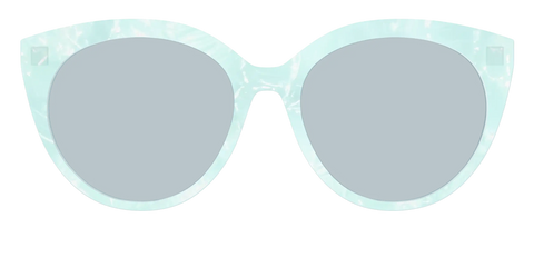 The Oceanic Pearl with Slate Blue Lens