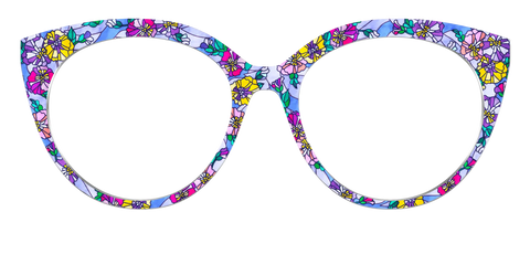 The Pansy Stained Glass