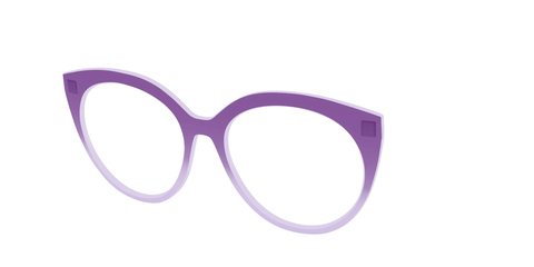 The Plum to Lilac Gradient Crystal