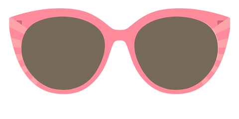 The Polarized Fruit Punch Sunburst Sun Top