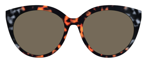 The Polarized Gray & Amber Tortoise Sun Top