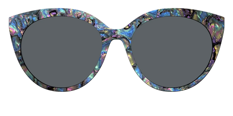 The Polarized Midnight Abalone Sun Top