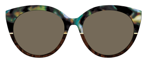 The Polarized Mirage Split with Gold Foil Sun Top