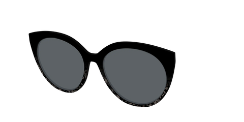 The Polarized Shaded Tortoise Sun Top