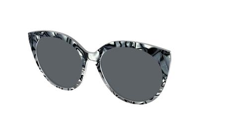 The Polarized Zebra Pearl Split Sun Top