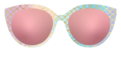 The Polarized Rainbow Mermaid Sun Top