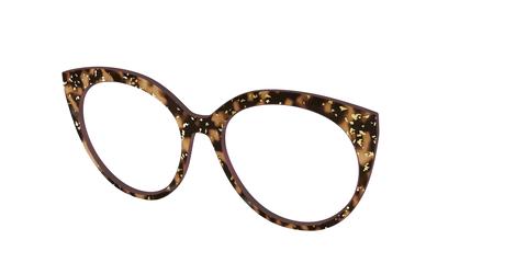 The Sandalwood Tortoise with Gold Foil
