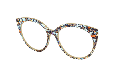The Seashell Tortoise with Holographic Glitter