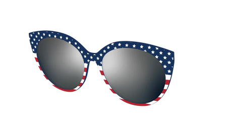 The Polarized Stars & Stripes Sun Top