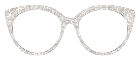 The Taupe Floral Lace