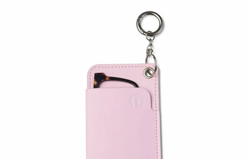 The Top Frame Keychain Case Pink